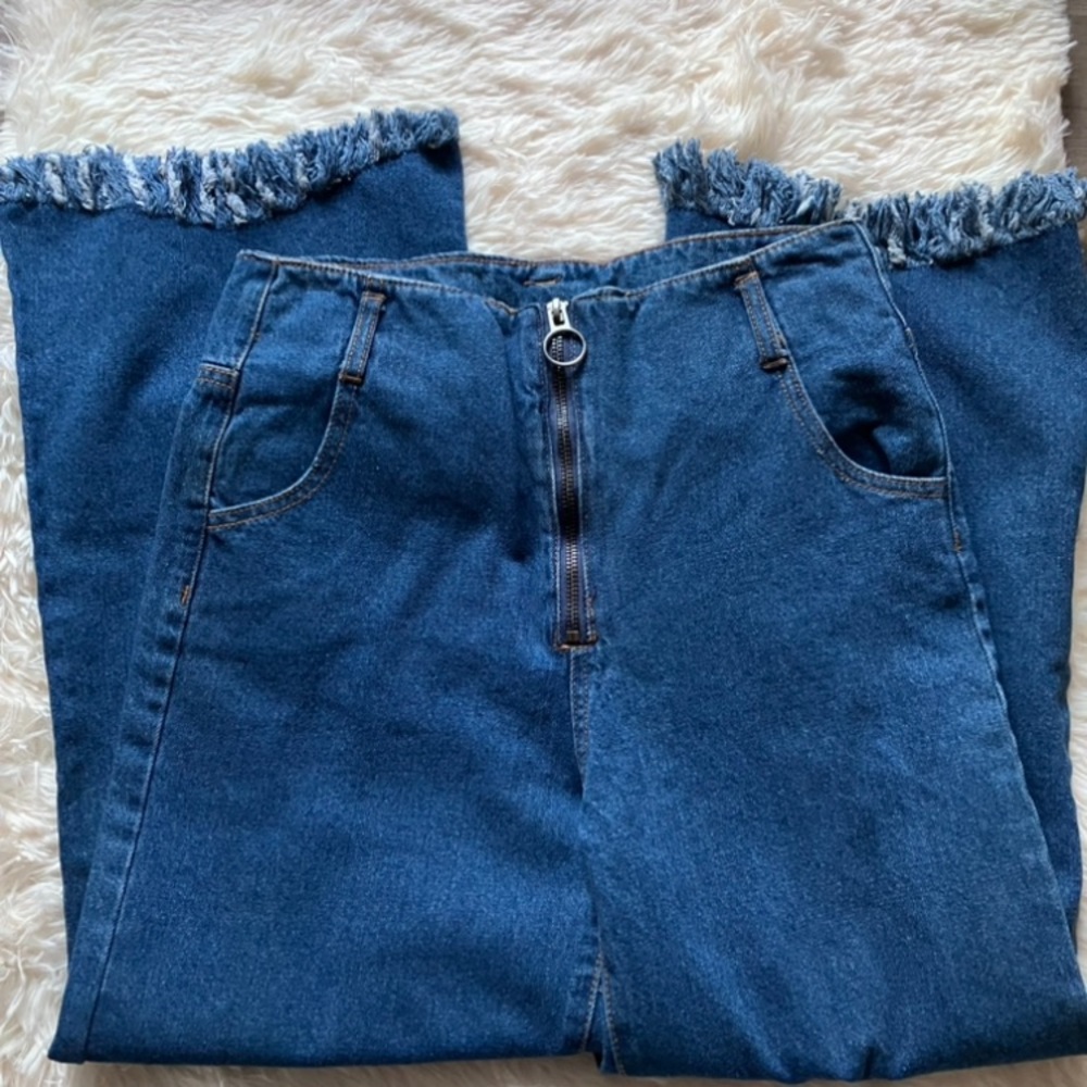 Blue Flare & Wide Leg Jeans
